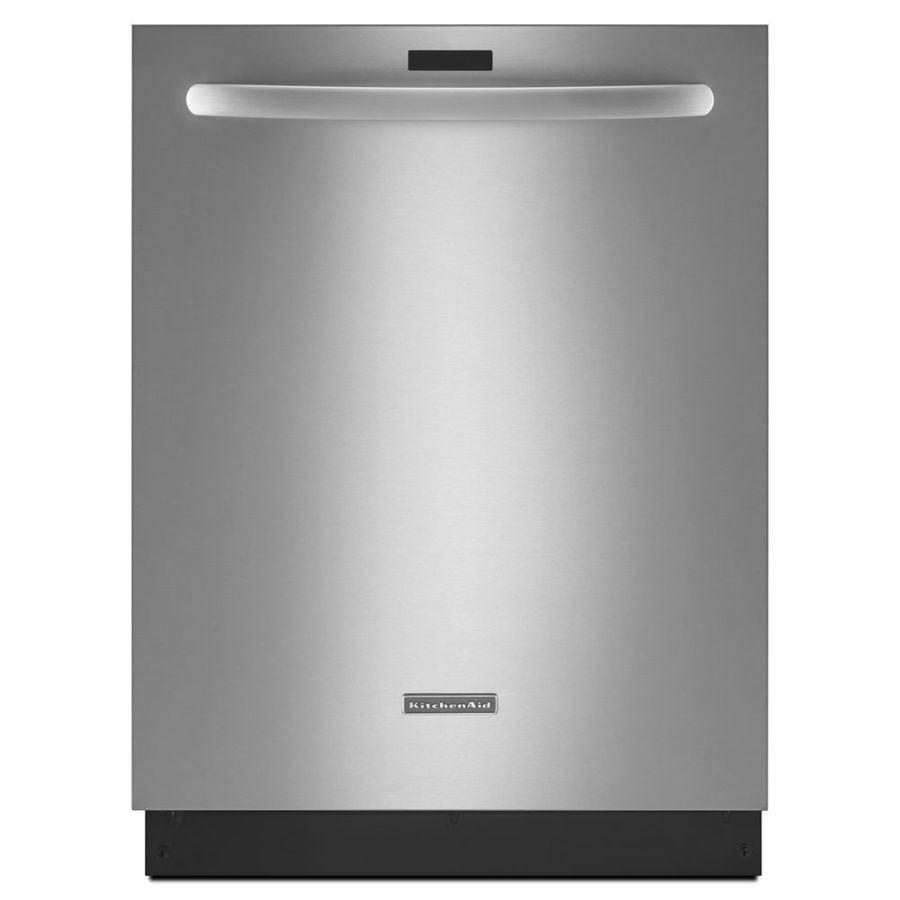 KitchenAid Hidden 24-in Built-In Dishwasher (Stainless Steel), 39-dBA at