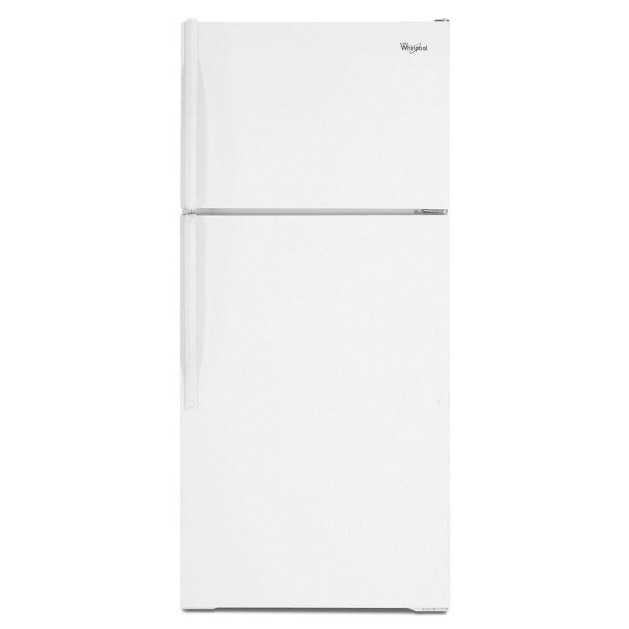 Whirlpool W8TXNWFBQ 17.6-cu ft Top-Freezer Refrigerator (White)