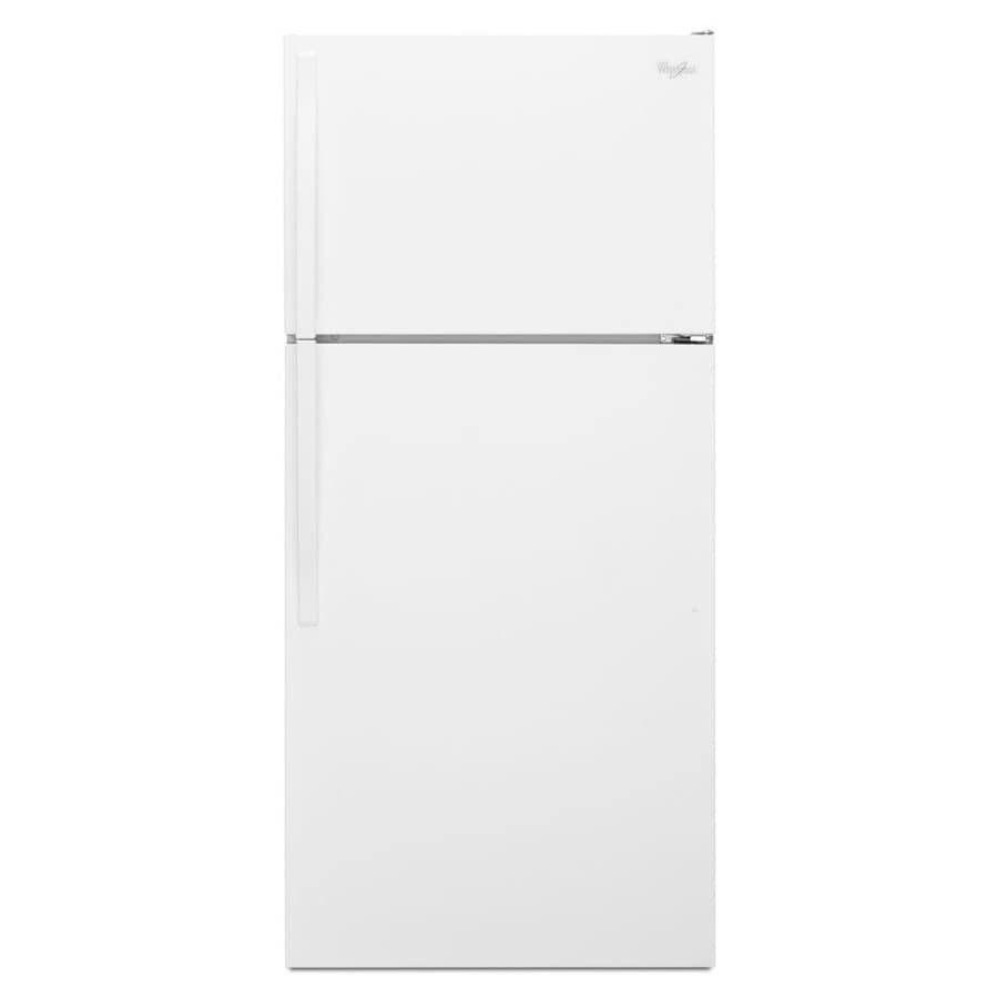 Shop Whirlpool 14.3cu ft TopFreezer Refrigerator (White) ENERGY STAR