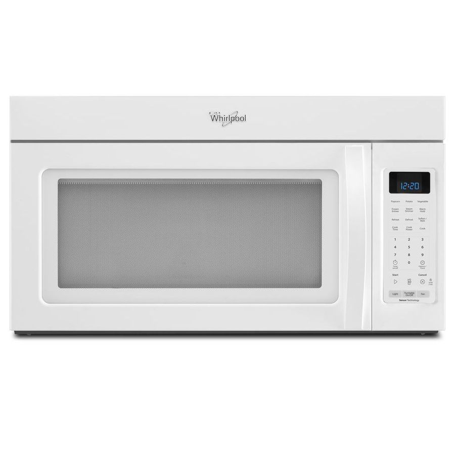 Whirlpool 1 9 Cu Ft Over The Range Microwave With Sensor Whirlpool 1 9 Cu Ft Over The Range Microwave With Sensor Cooking Controls