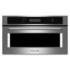 Shop KitchenAid 1.4-cu ft Built-In Convection Microwave with Sensor