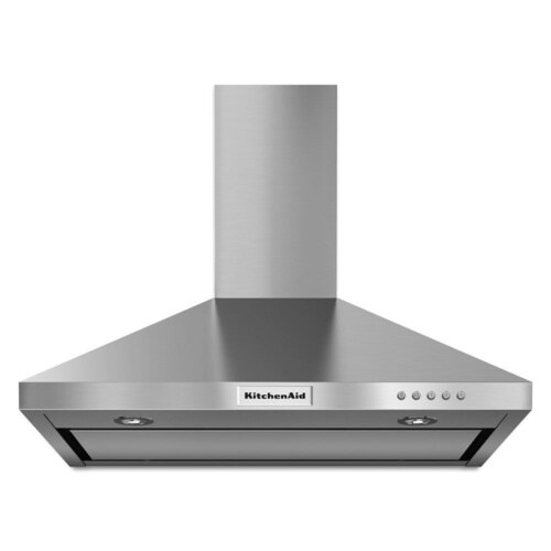 KitchenAid Convertible Stainless Steel Wall-Mounted Range Hood (Common: 30 Inch; Actual: 30-in) at Lowes.com