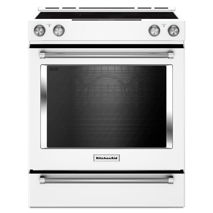 KitchenAid Smooth Surface 5Element 6.4cu ft SelfCleaning SlideIn