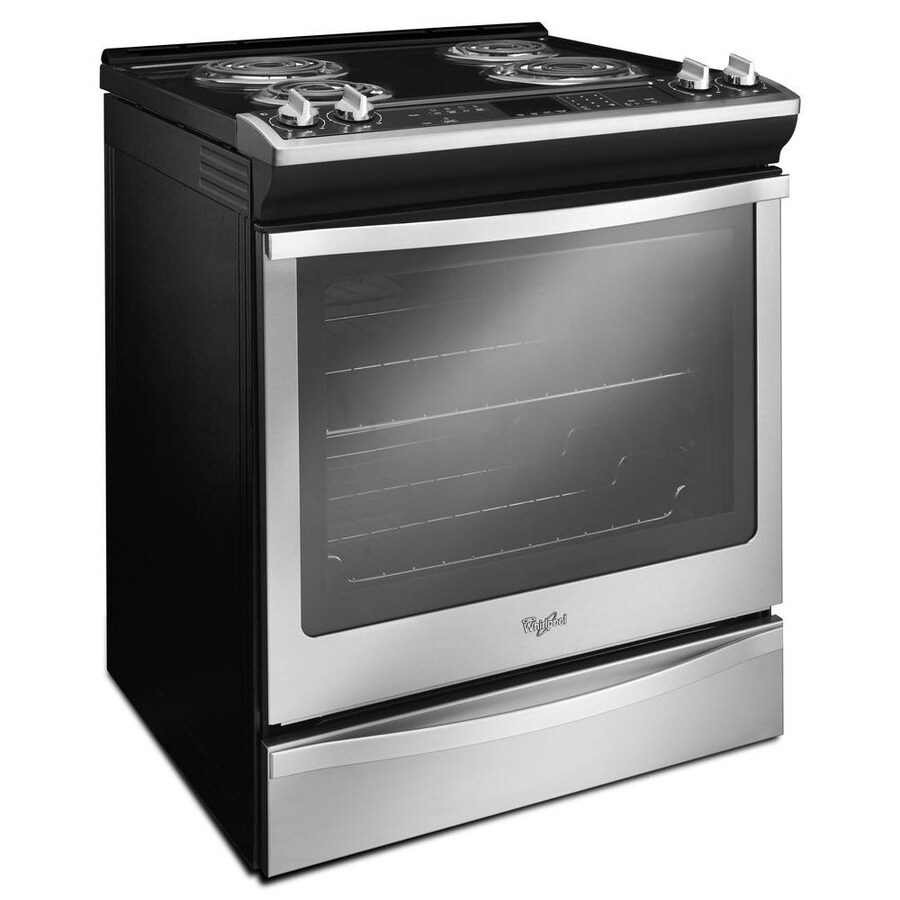 Whirlpool SlideIn Electric Range (Stainless Steel) 30in