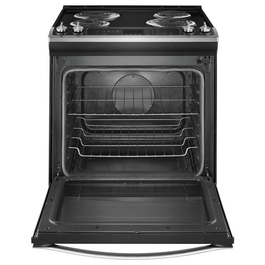 Whirlpool SlideIn Electric Range (Stainless Steel) 30in