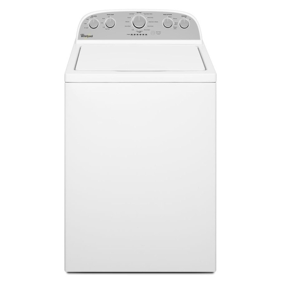 Whirlpool 4.3-cu ft High-Efficiency Top-Load Washer (White)