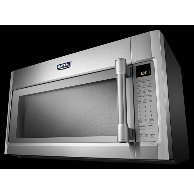 Maytag 1.8-cu ft Over-the-Range Convection Microwave with Sensor