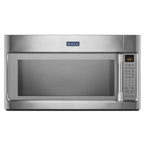 Maytag 1  8  cu ft Over the Range Convection Microwave  with 