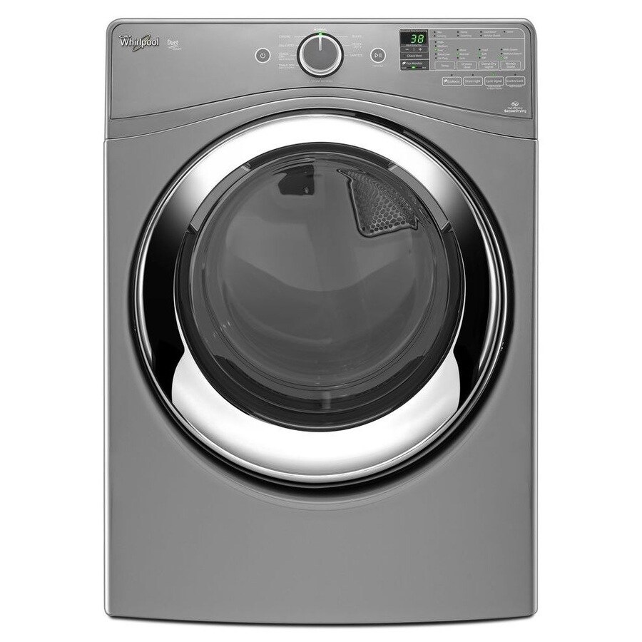 Whirlpool Duet 7.3cu ft Stackable Electric Dryer with Steam Cycles