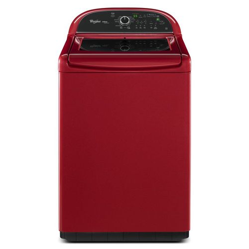 Whirlpool Cabrio Platinum 4 8 Cu Ft High Efficiency Top Load Washer Cranberry Red Energy Star