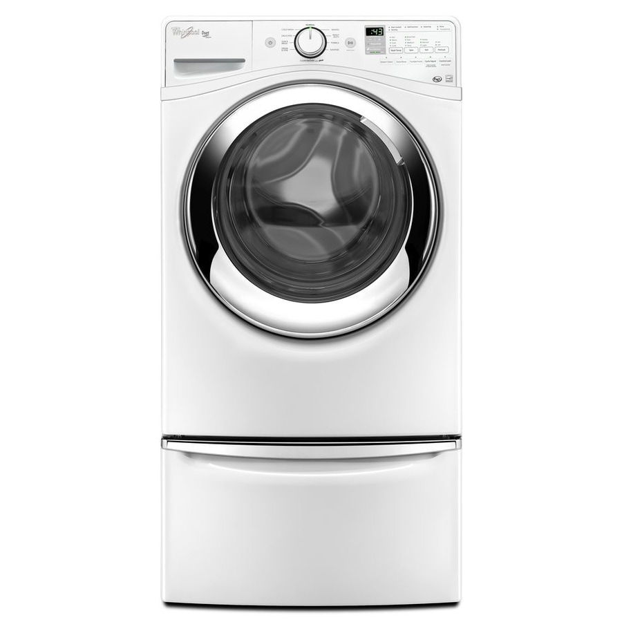 Whirlpool 5-cu ft High Efficiency Stackable Steam Cycle Front-Load Washer  (Chrome Shadow) ENERGY STAR