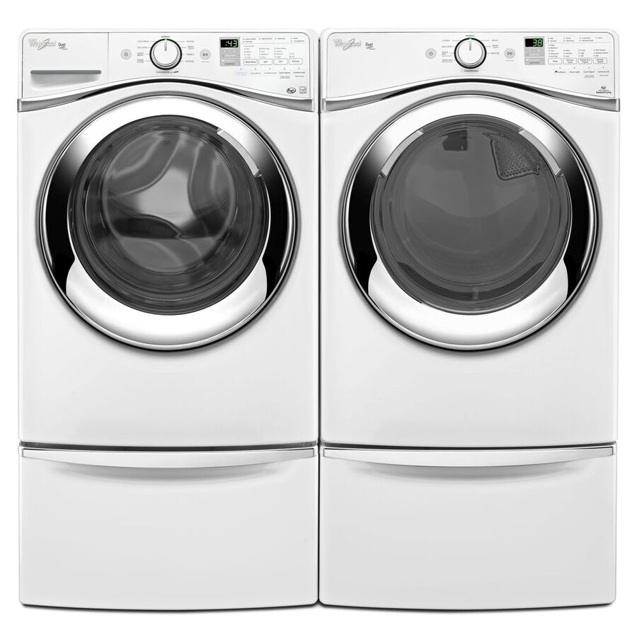 Shop Whirlpool Duet 4.3-cu ft High-Efficiency Stackable Front-Load ...