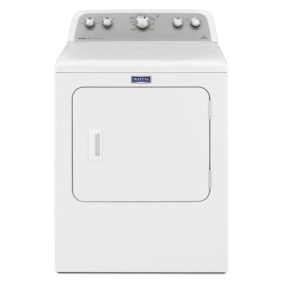 Shop Maytag 7-cu ft Electric Dryer (White) at Lowes.com