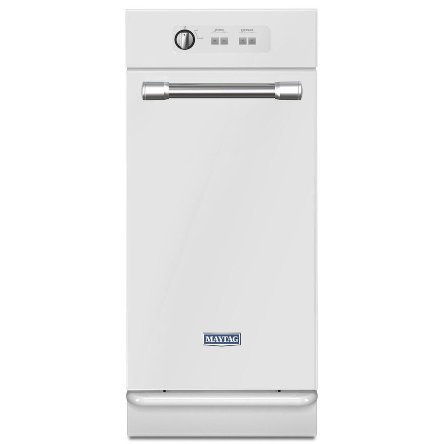 Maytag 15in White Undercounter Trash Compactor at