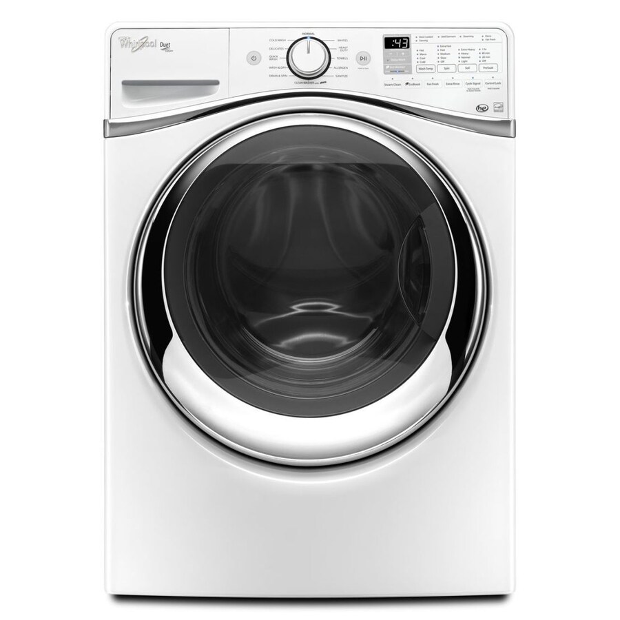 Duet 4 5 Cu Ft High Efficiency Stackable Front Load Washer White