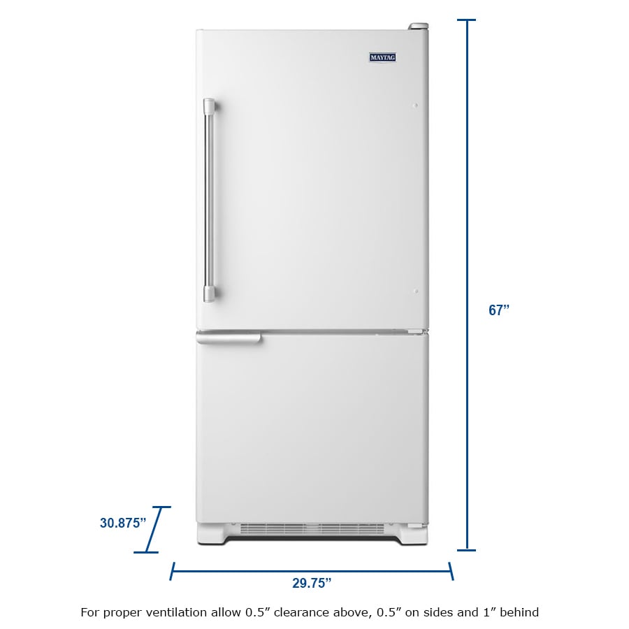 Maytag MBF1953DEH Bottom-Freezer-Refrigerators - View #6