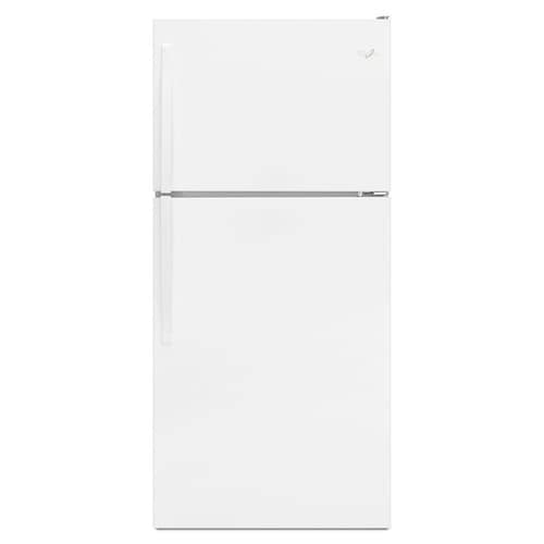 Whirlpool 18.2-cu ft Top-Freezer Refrigerator (White) ENERGY STAR in ...