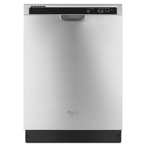 Whirlpool 55-Decibel Built-In Dishwasher (Monochromatic Stainless Steel) (Common: 24 Inch; Actual: 23.875-in) ENERGY STAR at Lowes.com