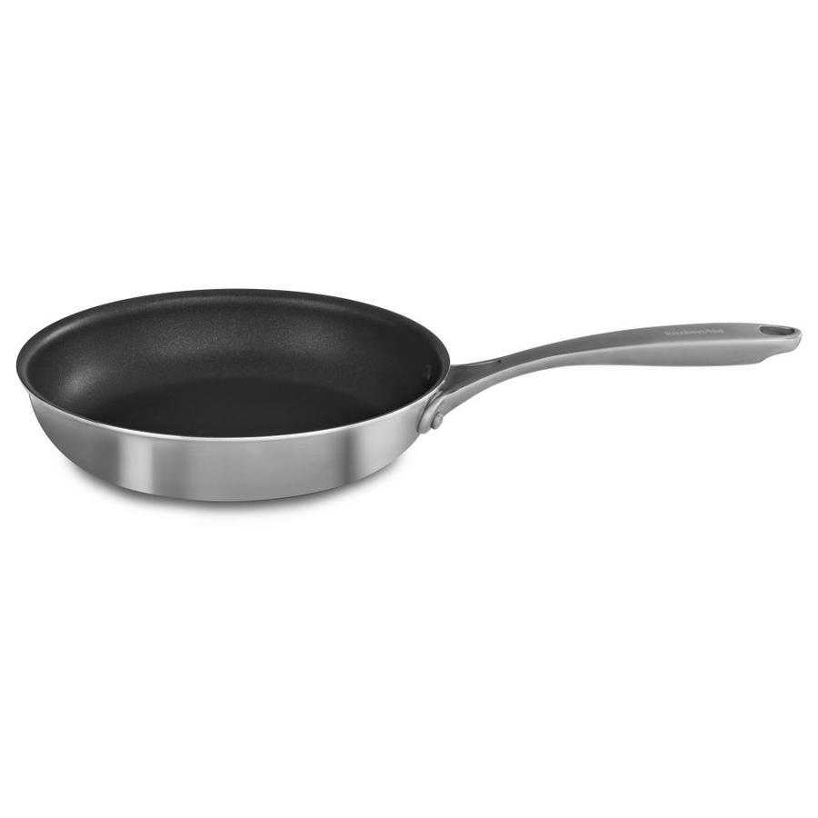 KitchenAid 10.04in Steel NonStick Coating Skillet in the Cooking Pans