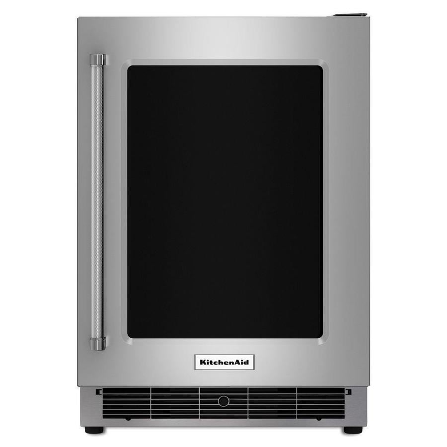 5 1 Cu Ft Built In Freestanding Mini Fridge Stainless Steel