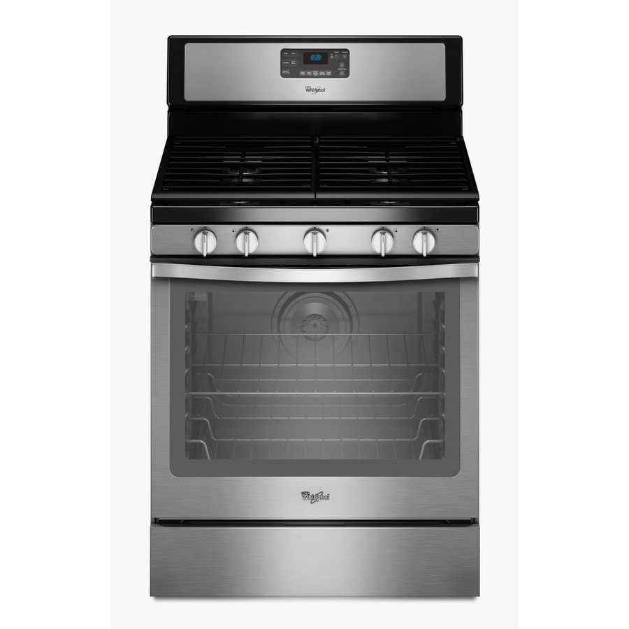 Whirlpool 5 Burners 5 8 Cu Ft Self Cleaning Convection