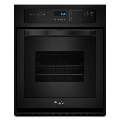 Whirlpool 24-in Self-Cleaning Single Electric Wall Oven ...