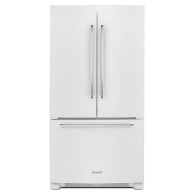 Kitchenaid 20 Cu Ft Counter Depth French Door Refrigerator With
