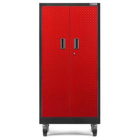 Red Garage Cabinets At Lowes Gladiator Premier Tall Gearbox 30 In W X 65 25 H 18