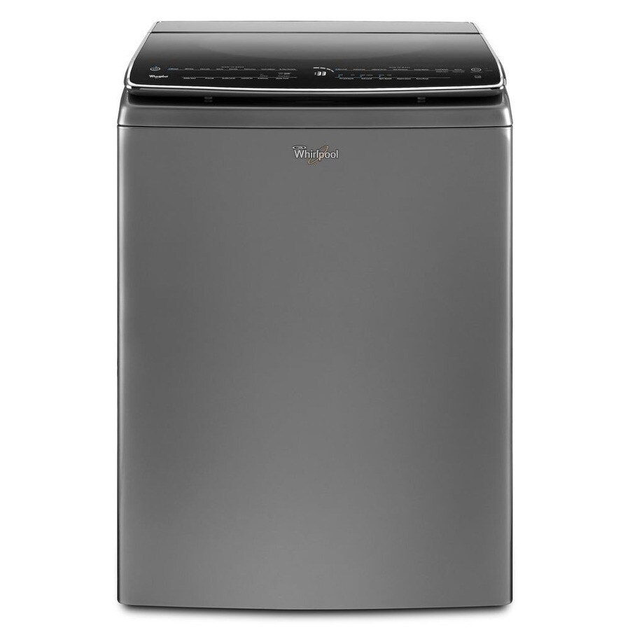 Whirlpool 6cu ft High Efficiency Steam Cycle TopLoad Washer (Chrome