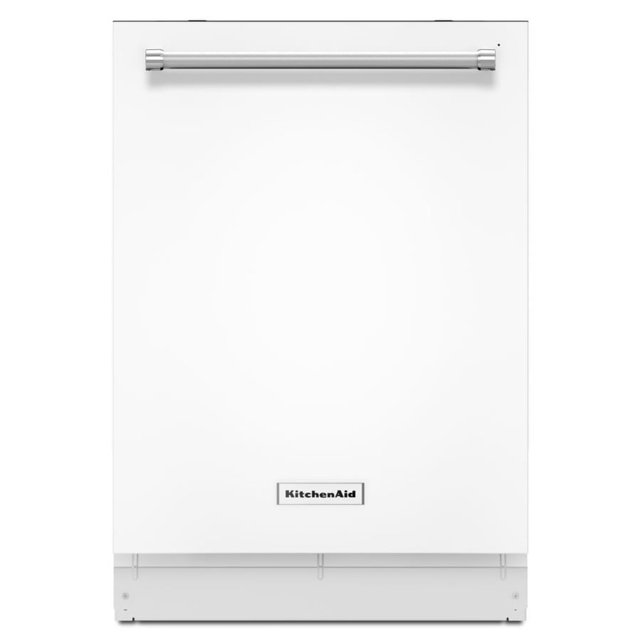 Kitchenaid 39 Decibel Built In Dishwasher White Common