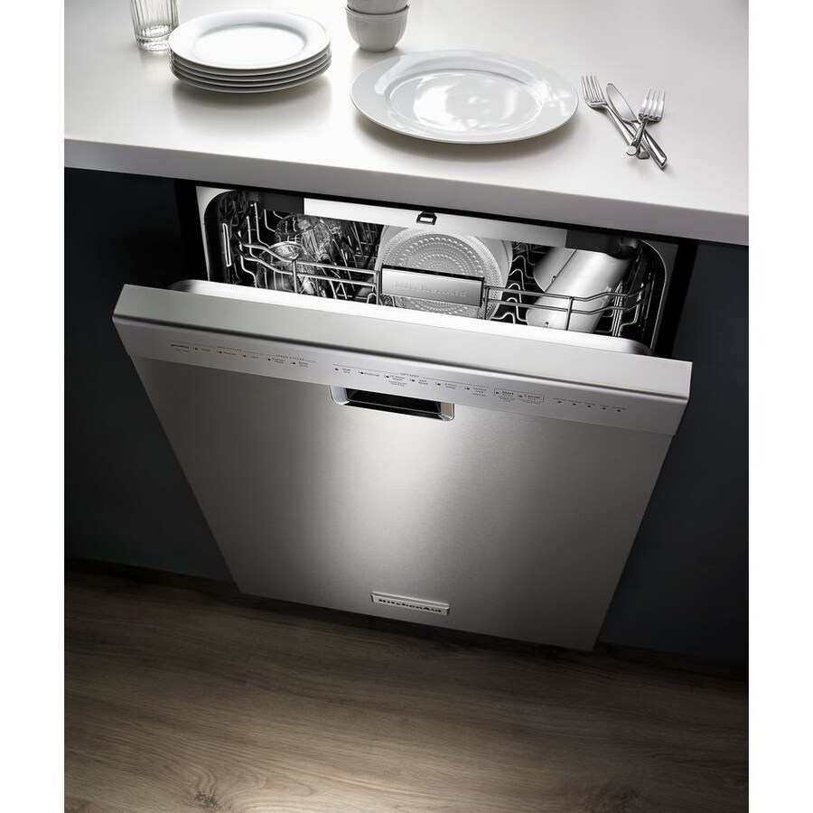 KDAS108HSS KitchenAid KitchenAid 18 Dishwasher Panel Kit - Stainless Steel  STAINLESS STEEL - Oliver Dyer's Appliance