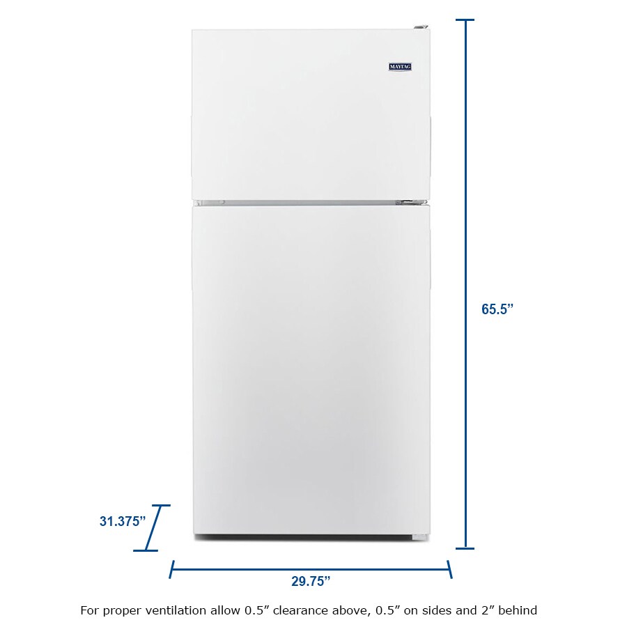 Maytag MRT118FZEH Top-Freezer-Refrigerators - View #6
