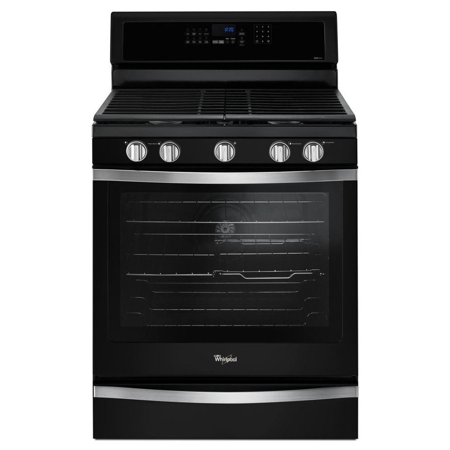 Whirlpool 5Burner Freestanding 5.8cu ft SelfCleaning Convection Gas