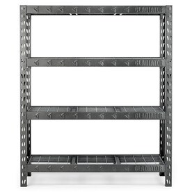 Freestanding Shelving Units At Lowes Gladiator 72 In H X 60 W 18 D 4