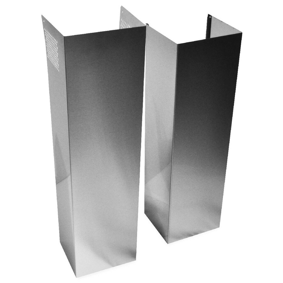 Whirlpool Wall Mounted Range Hood Flue Extension Stainless Steel In The Range Hood Parts Department At Lowes Com
