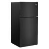 Maytag 18.2-cu ft Top-Freezer Refrigerator (Black) at Lowes.com