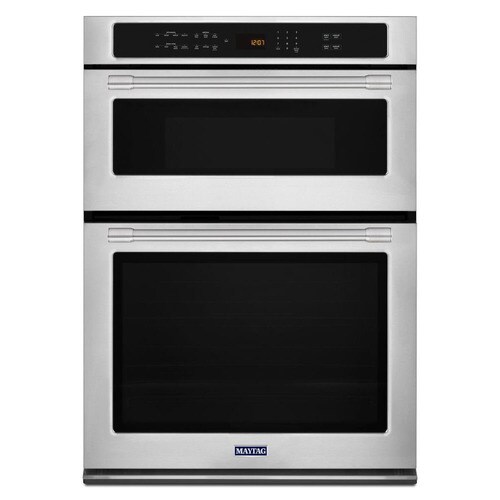Maytag 30-in Self-Cleaning Convection Microwave Wall Oven Combo