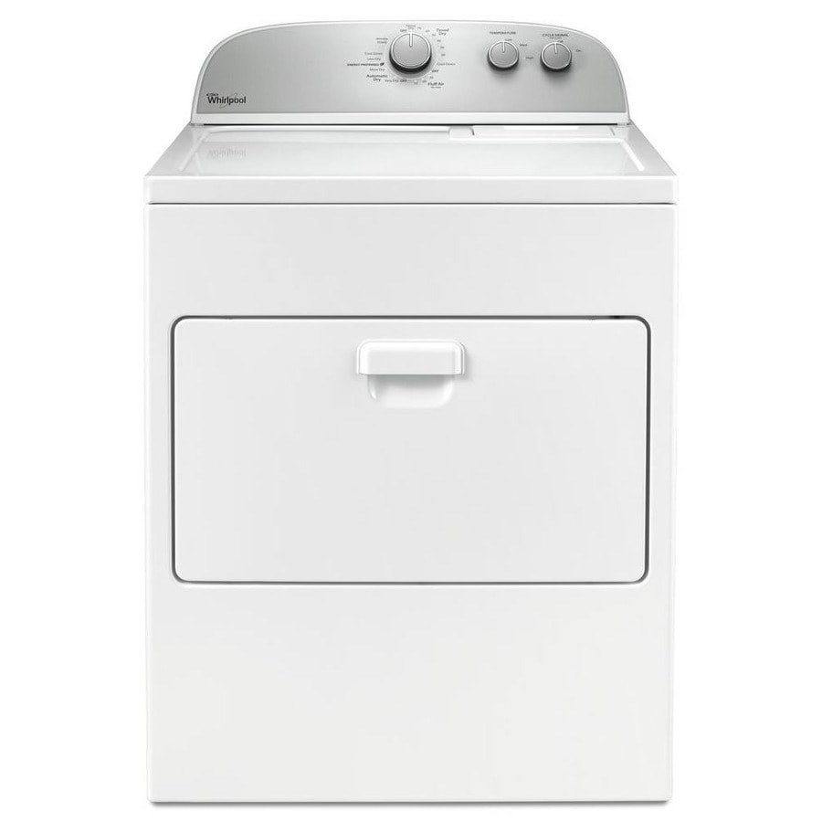 Whirlpool 7cu ft Electric Dryer (White) at