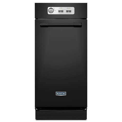 Maytag 15in Black Undercounter Trash Compactor at