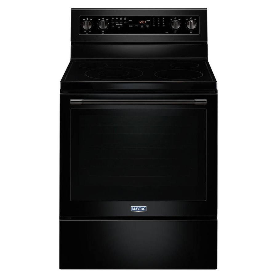 Maytag Smooth Surface Freestanding 5Element 6.4cu ft SelfCleaning