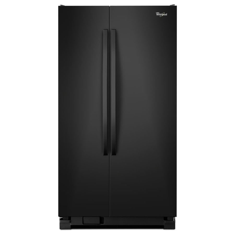 Whirlpool 21.6cu ft SidebySide Refrigerator (Black) at