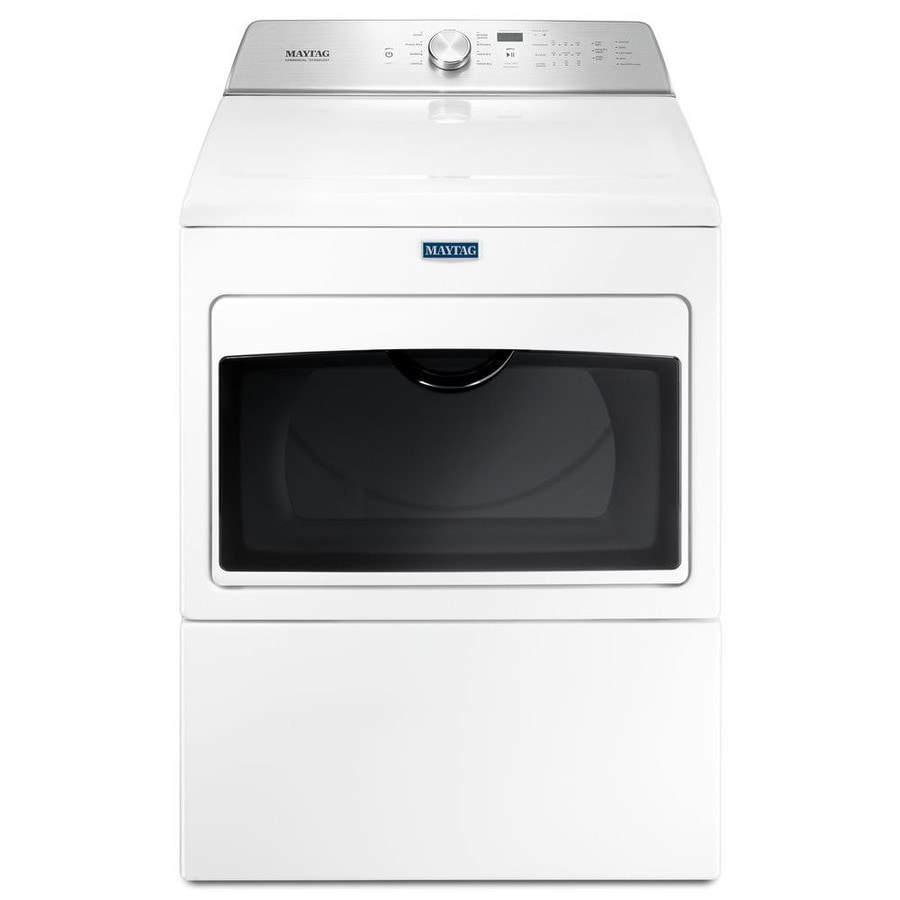 maytag-7-4-cu-ft-electric-dryer-white-at-lowes