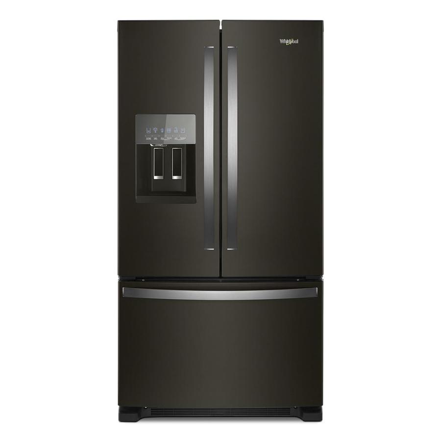 Whirlpool 20-cu ft Counter-Depth French Door Refrigerator 