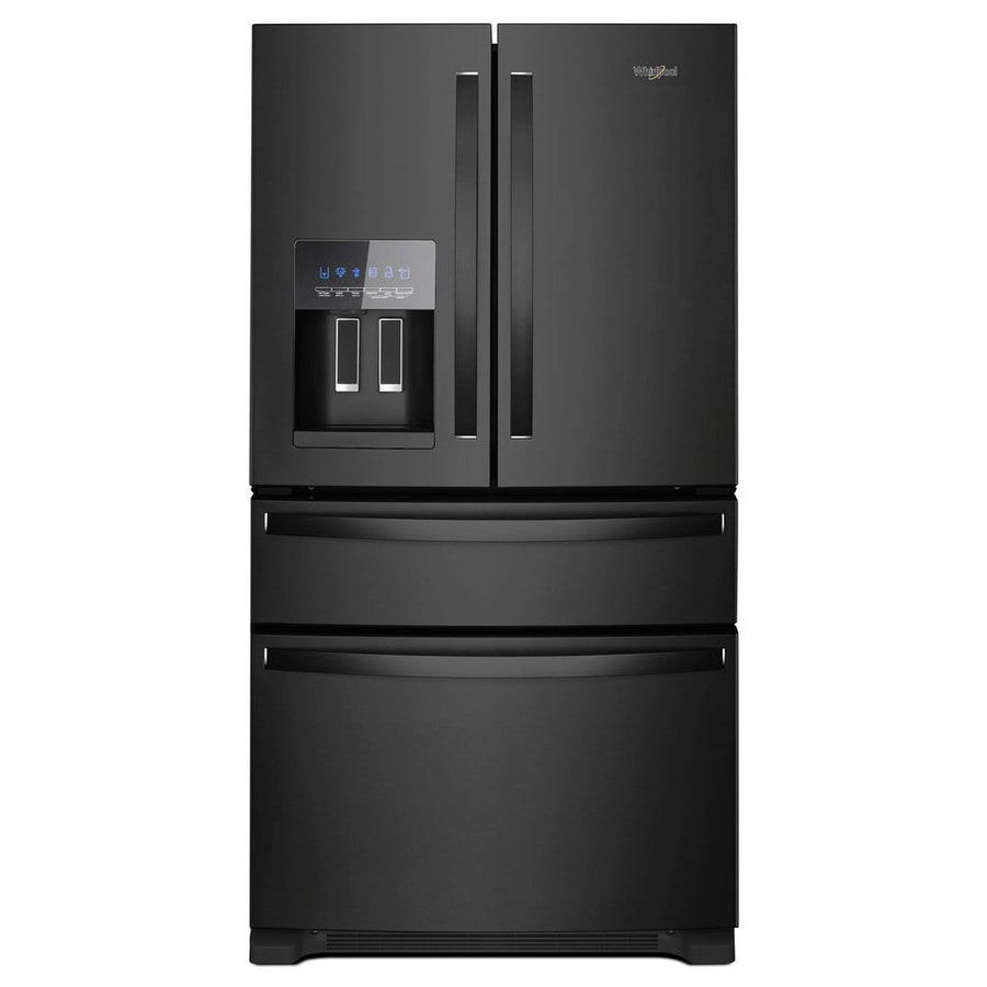 Whirlpool 24.5-cu ft 4-Door French Door Refrigerator with 