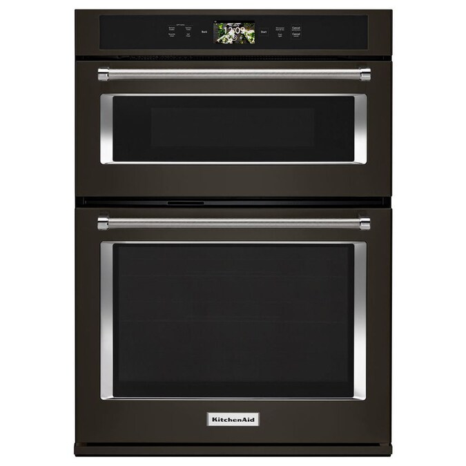 KitchenAid 30-in Self-Cleaning Convection Microwave Wall Oven Combo