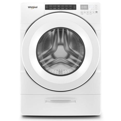 Whirlpool Load & Go 4.5-cu ft High Efficiency Stackable Front-Load Washer (White) ENERGY STAR at Lowes.com