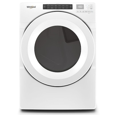 Whirlpool 7.4-cu ft Stackable Electric Dryer (White) ENERGY STAR