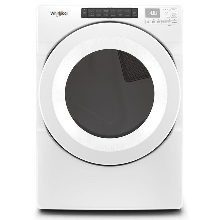 Whirlpool 7 4 cu Ft Stackable Gas Dryer White ENERGY STAR At Lowes
