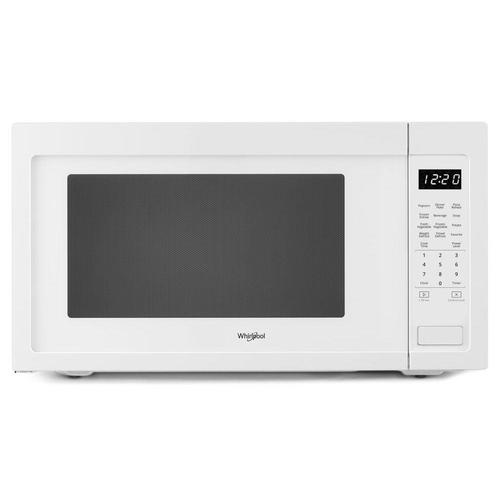 Whirlpool 2.2-cu ft 1200 Countertop Microwave (White) in the Countertop