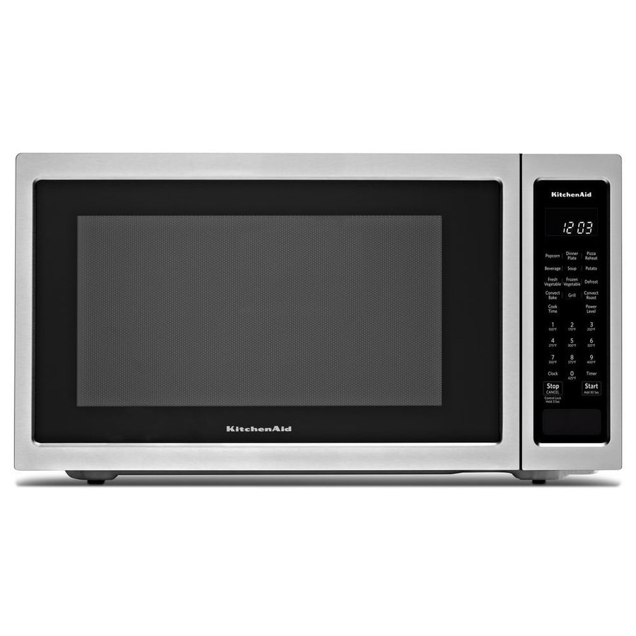 Kitchenaid 1 5 Cu Ft 1400 Countertop Convection Microwave